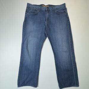 Agave Denimsmith Gringo Classic Straight Jeans Men’s 38x30 Sand Spit Supima USA